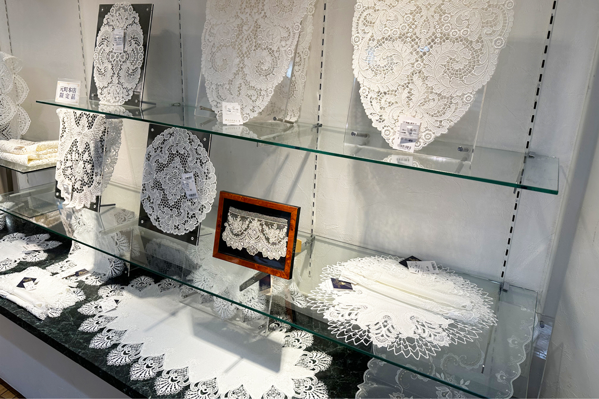 近沢レース店の商品の活用シーン